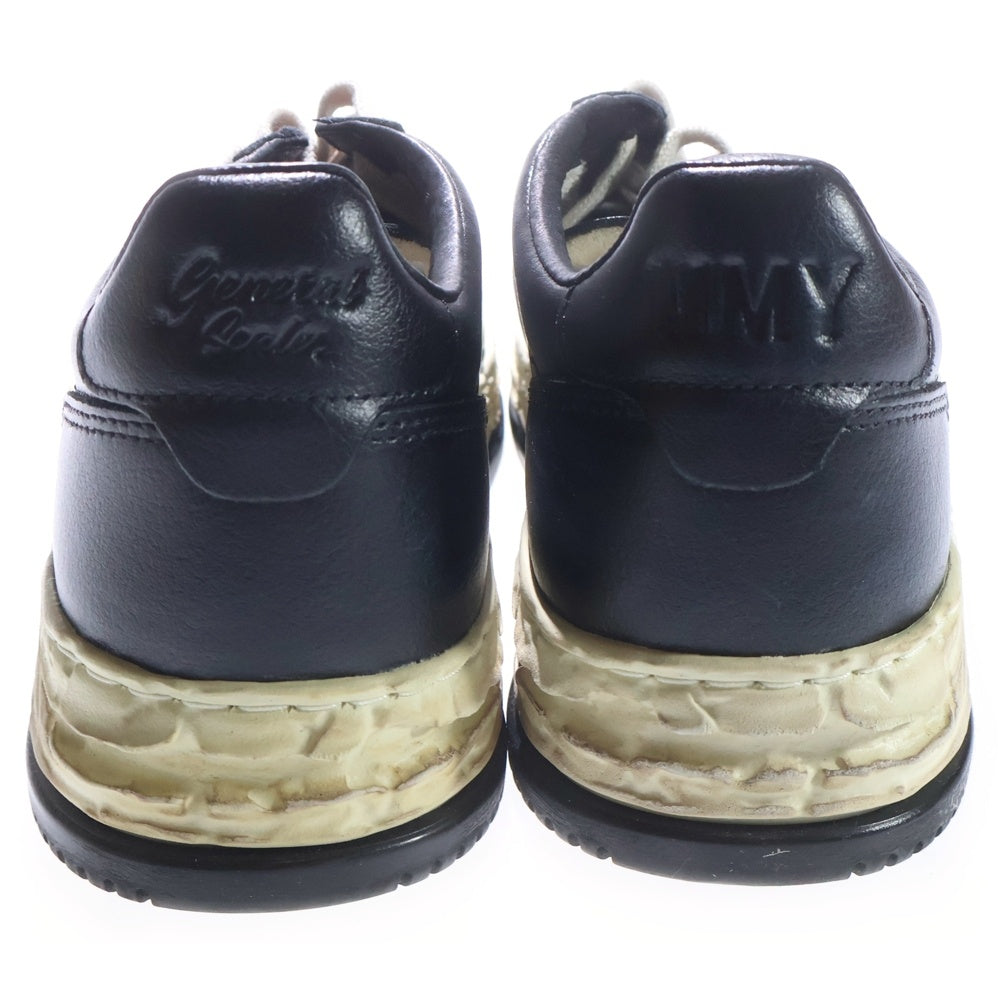 MAISON MIHARAYASUHIRO(メゾンミハラヤスヒロ) ×AUTRY SUP VINT LOW MAN AVLM MMY2 メダリスト レザー ローカット スニーカー ブラック