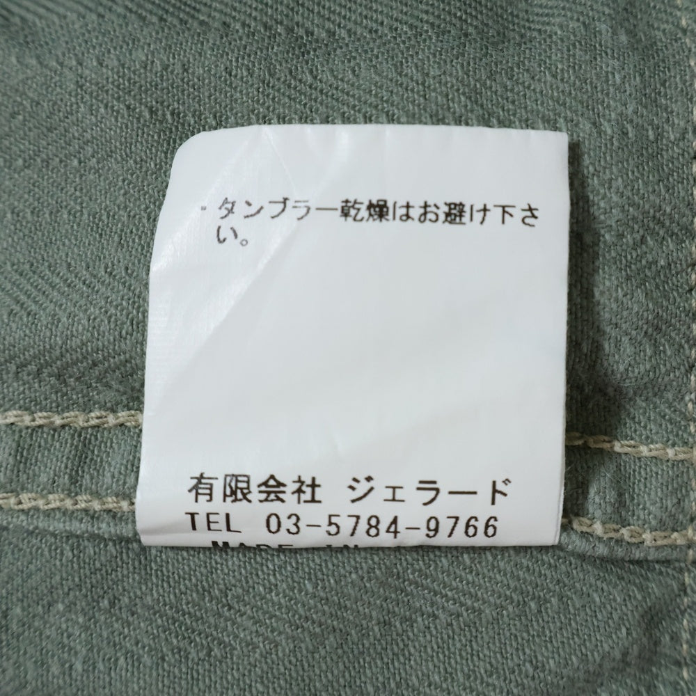 JELADO(ジェラード) M-44 Monkey Pants モンキーパンツ カーゴパンツ 月桂樹ボタン グリーン