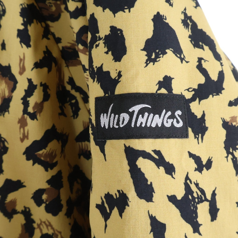 WACKO MARIA(ワコマリア) 25AW ×WILD THINGS LEOPARD HAPPY JACKET 25FWーWMOーWT02 ワイルドシングス レオパード 中綿 ジャケット レオパード