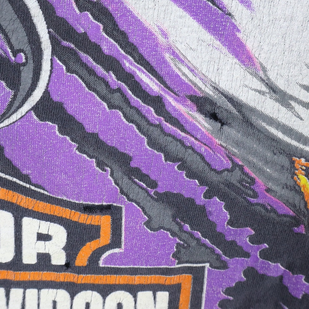 HARLEY DAVIDSON(ハーレーダビッドソン) 90s イーグル サンダー 半袖Tシャツ カットソー ブラック