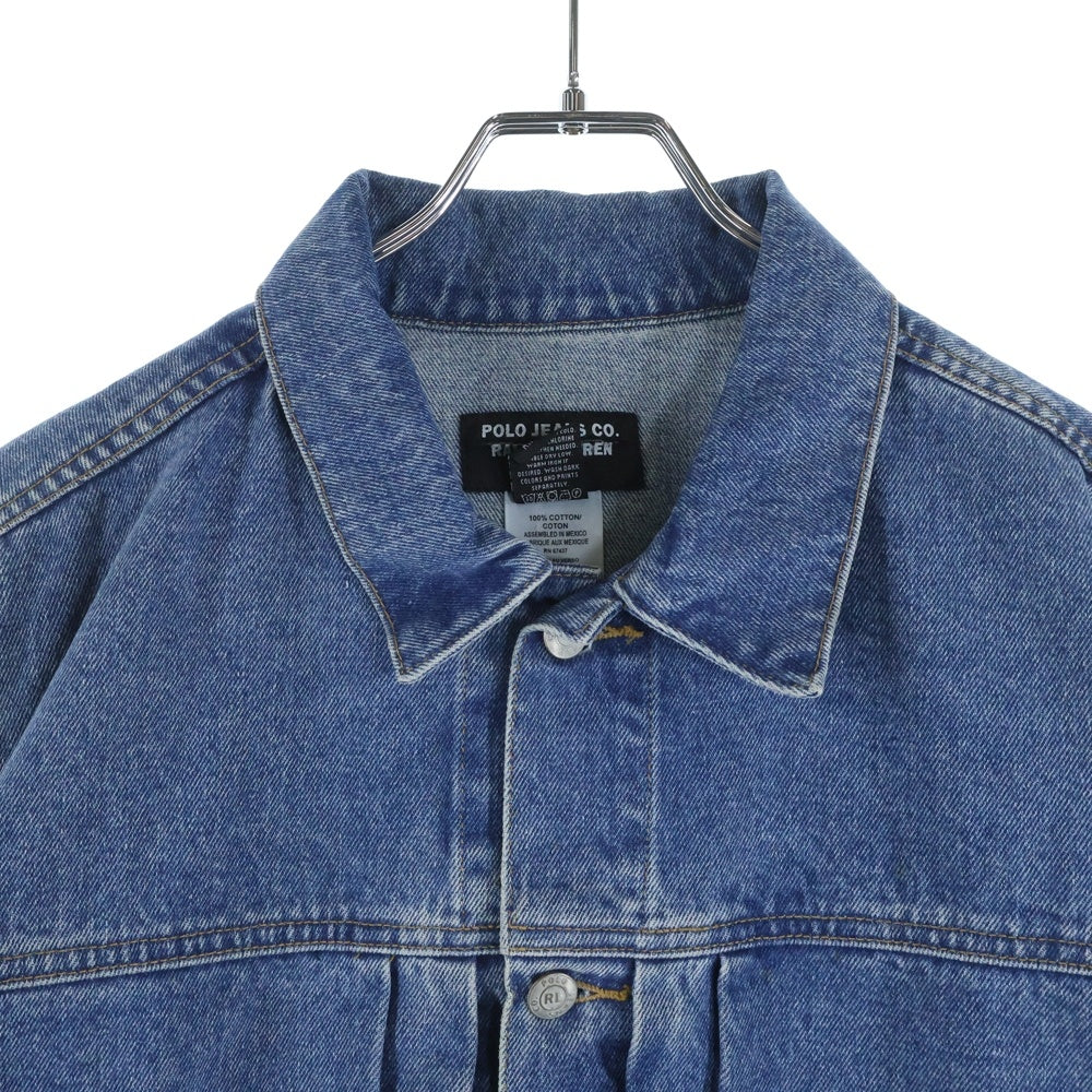 POLO JEANS(ポロ ジーンズ) 90s Denim Jacket ボタンアップ デニムジャケット インディゴ