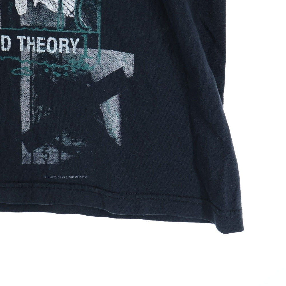 VINTAGE(ヴィンテージ) 00s LINKIN PARK HYBRID THEORY BOOTLEG FITS リンキンパーク ブートレグ 半袖Tシャツ カットソー ブラック