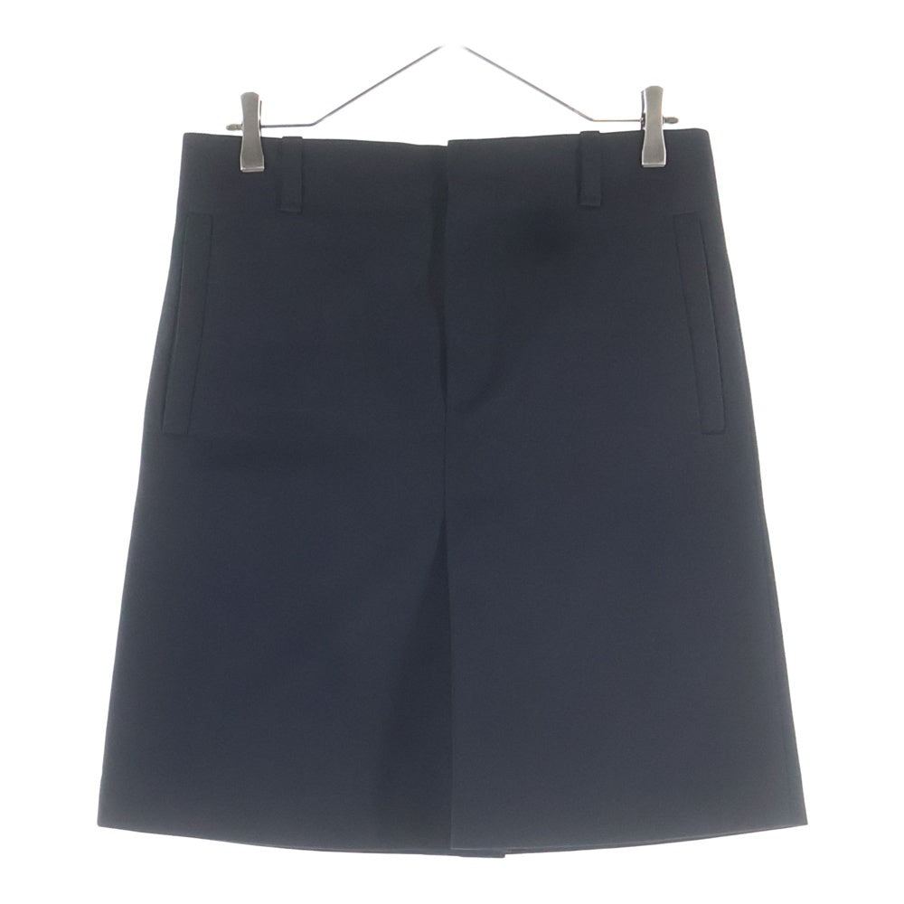 RAF SIMONS(ラフシモンズ) 22SS Skirt With Single Pleat シングルプリーツ スカート ミディアムスカート ブラック レディース