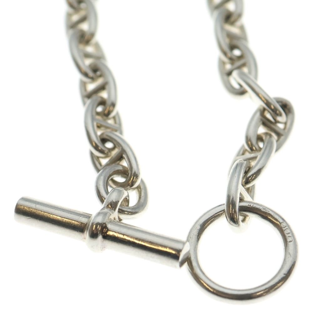 HERMES(エルメス) 00s Chaine d'Ancre Necklace Silver925 PM シェーヌダンクル ロングネックレス 126コマ シルバー