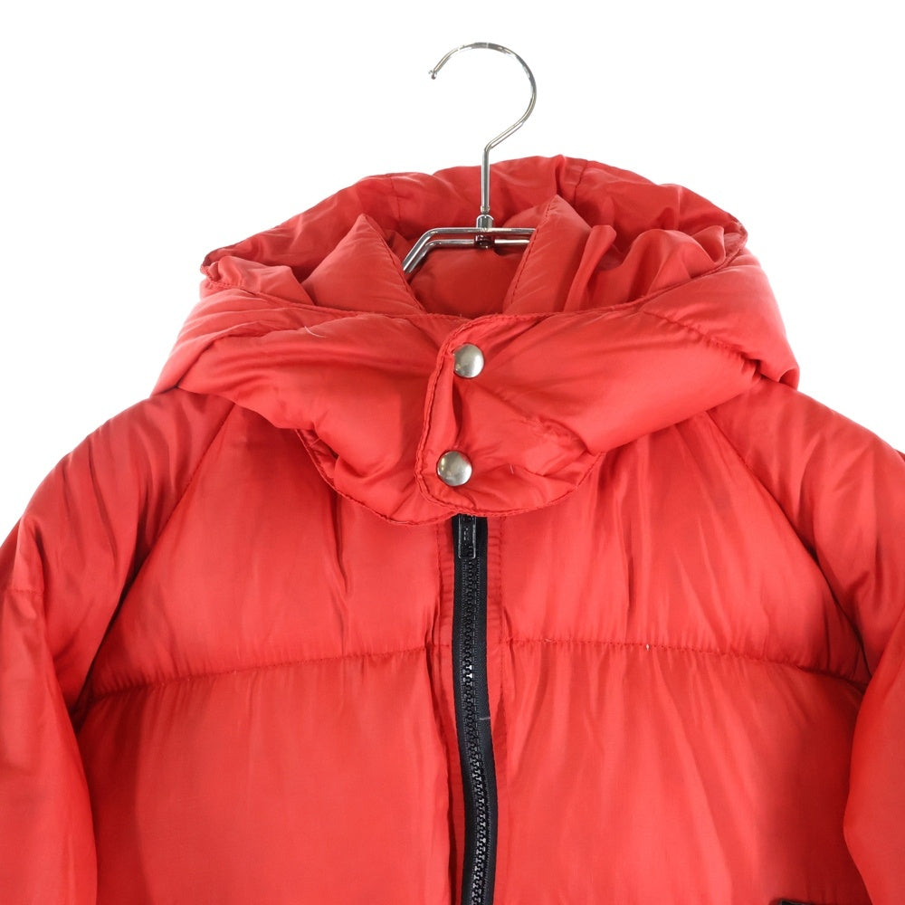 GERRY(ジェリー) 90s NYLON ZIP HOODIE DOWN JACKET ナイロン ジップ フーディー ダウン ジャケット レッド