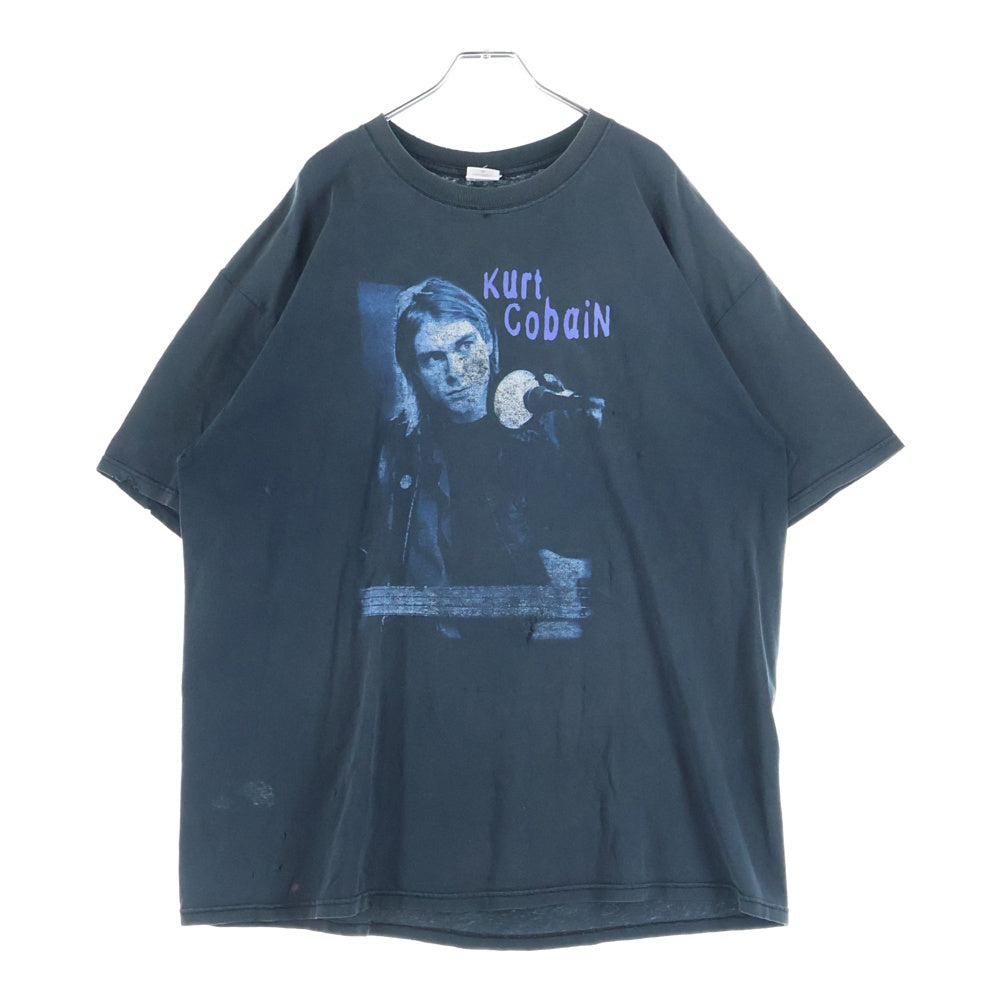 VINTAGE(ヴィンテージ) 00s NIRVANA KURT COBAIN Note TEE ニルヴァーナ カートコバーン ノート 両面プリント Tシャツ 半袖カットソー ブラック