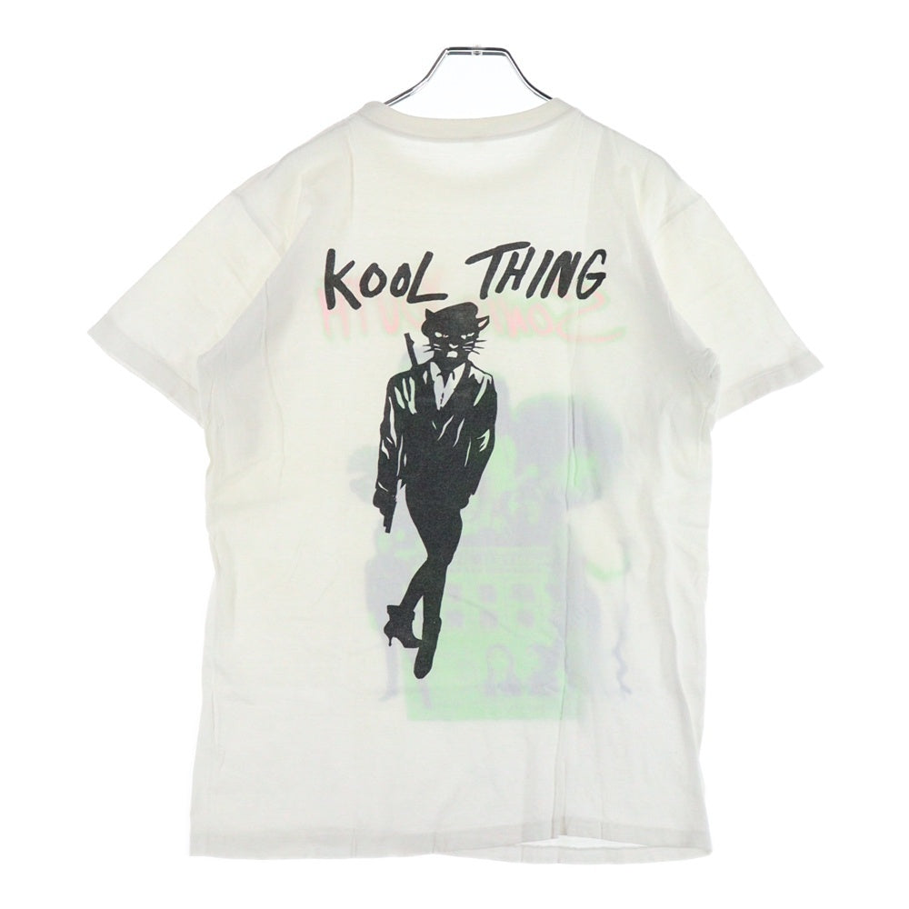 VINTAGE(ヴィンテージ) 90S SONIC YOUTH KOOL THING EURO ソニックユース ユーロ 半袖Tシャツ カットソー ホワイト