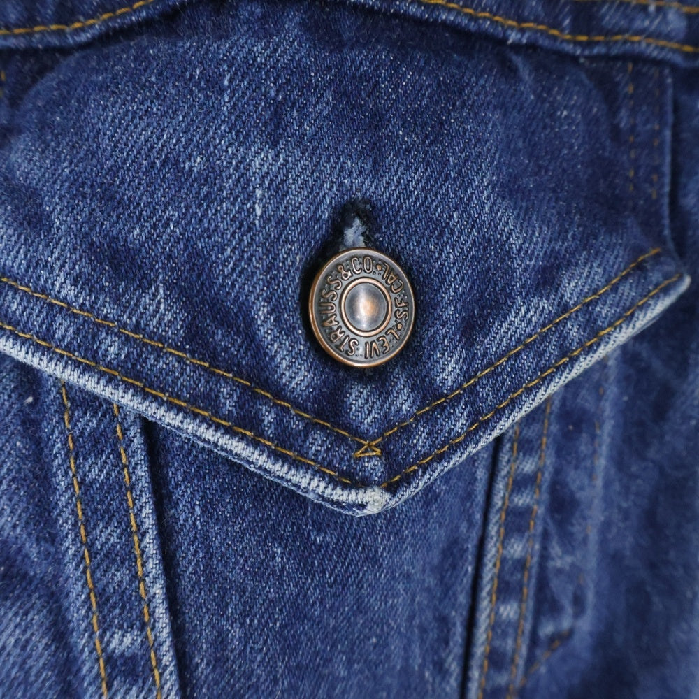 Levi's(リーバイス) 80s VINTAGE 71205 スモールe ボタン裏刻印52 デニムトラッカージャケット インディゴ