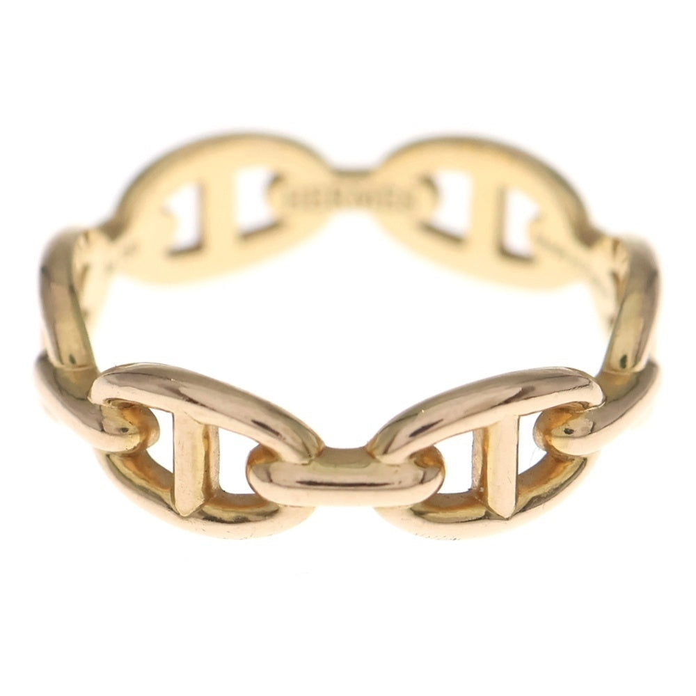 HERMES(エルメス) Chaine d'Ancre PM シェーヌダンクル アンシェネリング 指輪 Au750PG ピンクゴールド レディース