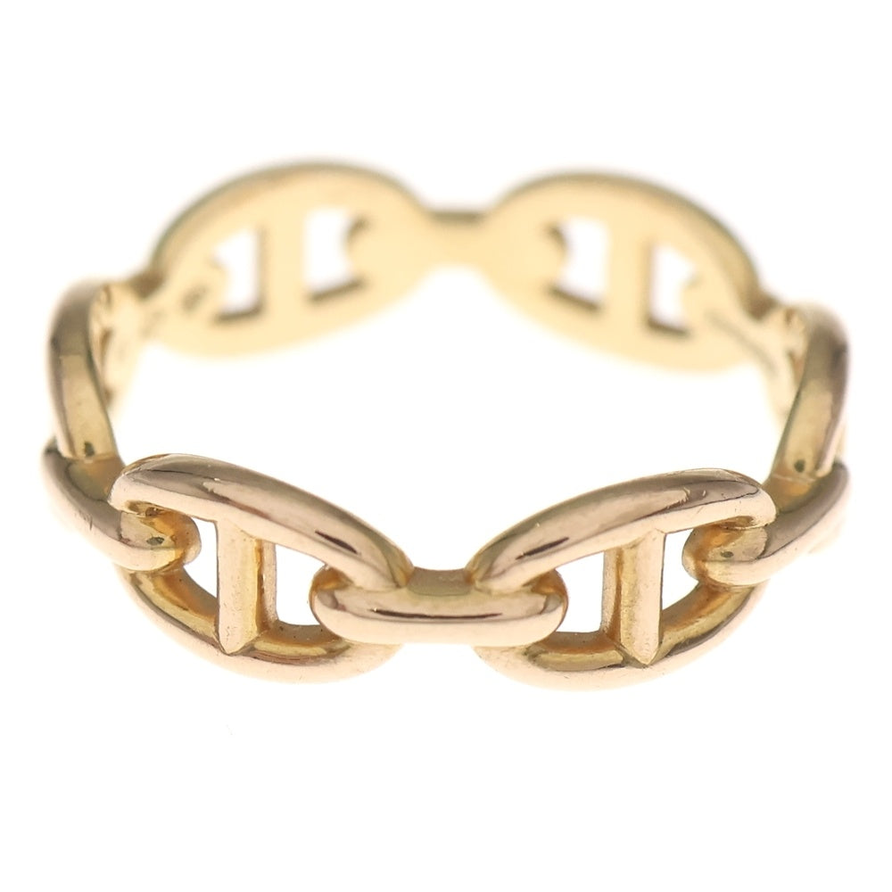 HERMES(エルメス) Chaine d'Ancre PM シェーヌダンクル アンシェネリング 指輪 Au750PG ピンクゴールド レディース