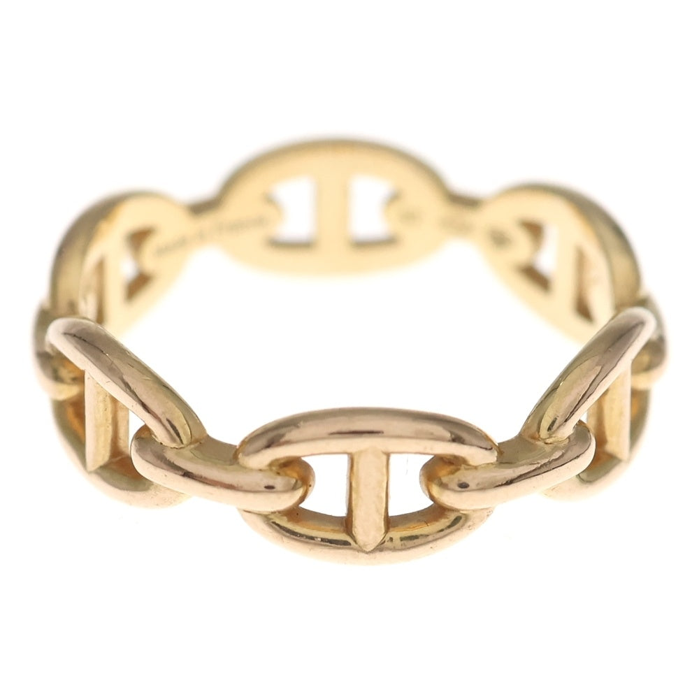 HERMES(エルメス) Chaine d'Ancre PM シェーヌダンクル アンシェネリング 指輪 Au750PG ピンクゴールド レディース