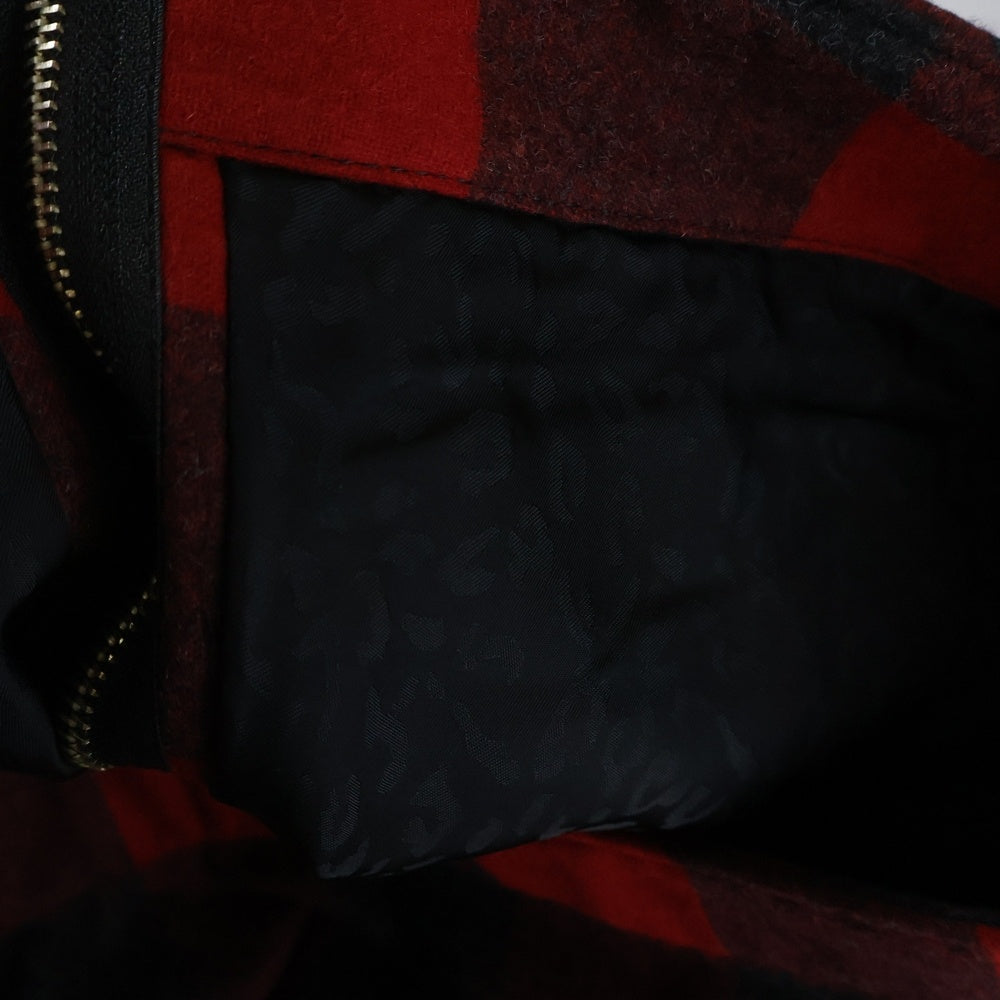 MINEDENIM(マインデニム) ×PENDLETON W.Plaid Zipup Work JKT MND-PDL801-17-022 ブロック チェック ジップアップ ワーク ジャケット レッド/ブラック