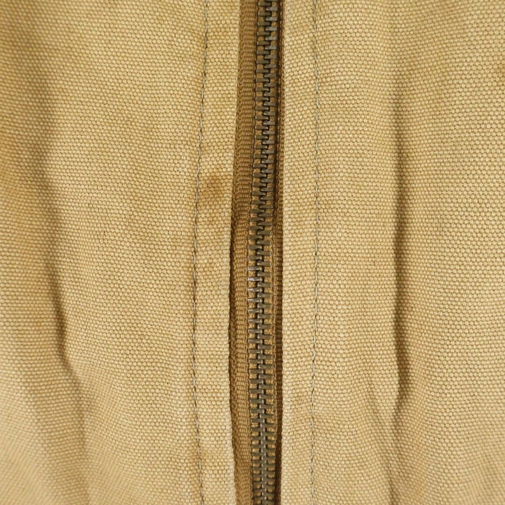 CARHARTT(カーハート) 90s COTTON DUCK ZIP VEST コットンダック ジップ 中綿 ベスト キャメル