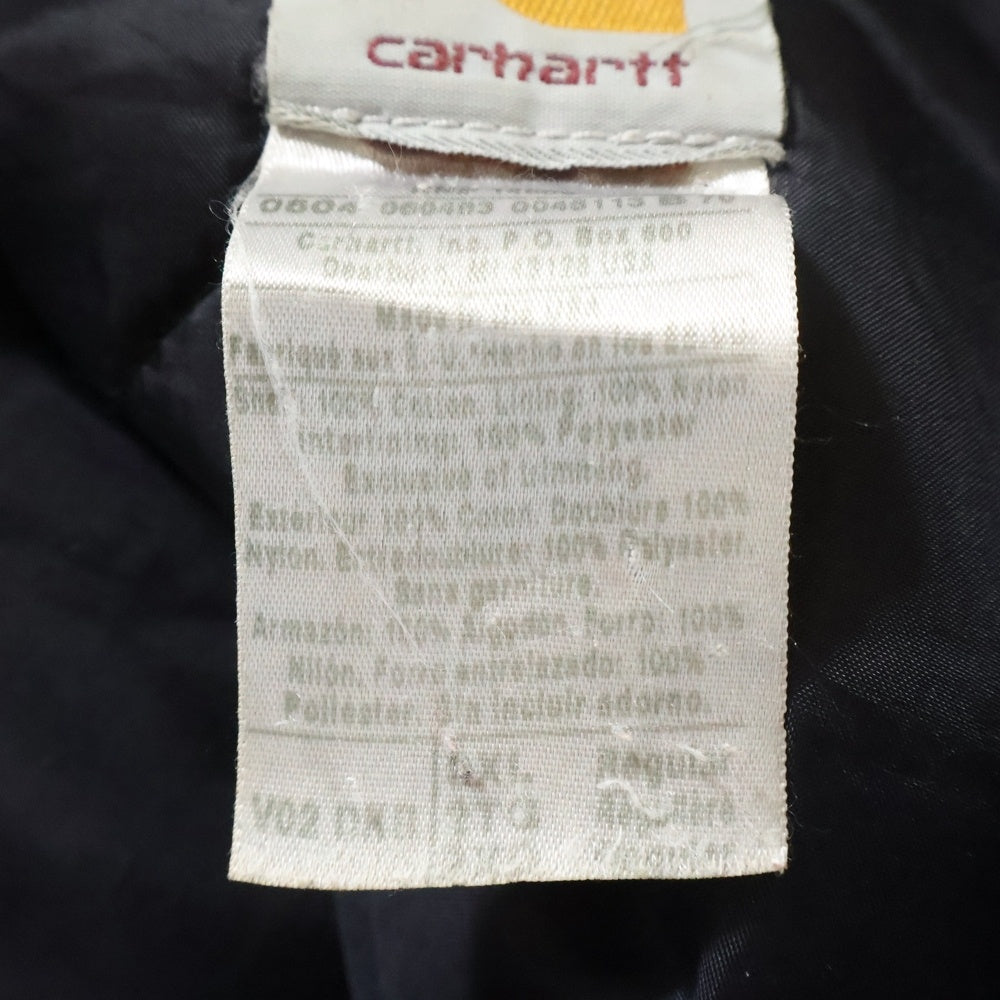 CARHARTT(カーハート) 00s COTTON DUCK ZIP VEST コットンダック ジップ 中綿 ベスト ブラウン