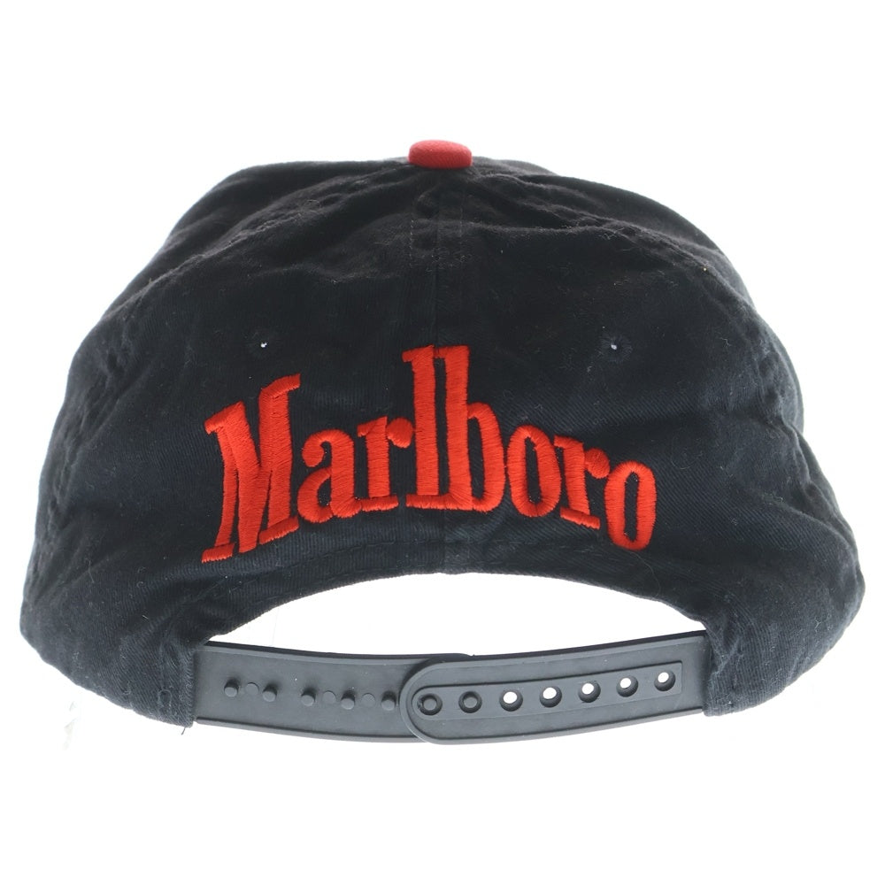 VINTAGE(ヴィンテージ) 90s Marlboro LIZARDROCK CAP マルボロ 刺繍 キャップ 帽子 ブラック/レッド