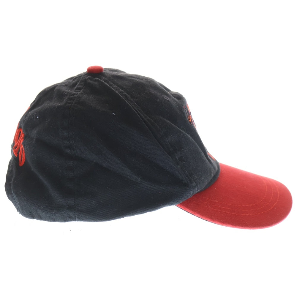 VINTAGE(ヴィンテージ) 90s Marlboro LIZARDROCK CAP マルボロ 刺繍 キャップ 帽子 ブラック/レッド