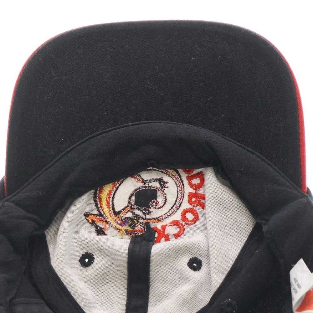VINTAGE(ヴィンテージ) 90s Marlboro LIZARDROCK CAP マルボロ 刺繍 キャップ 帽子 ブラック/レッド