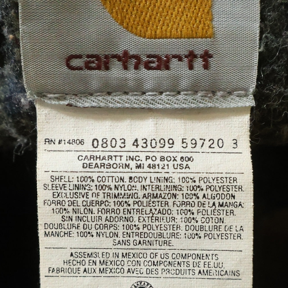 CARHARTT(カーハート) 00s COTTON DUCK サンタフェ ブランケット チョアコート ベージュ