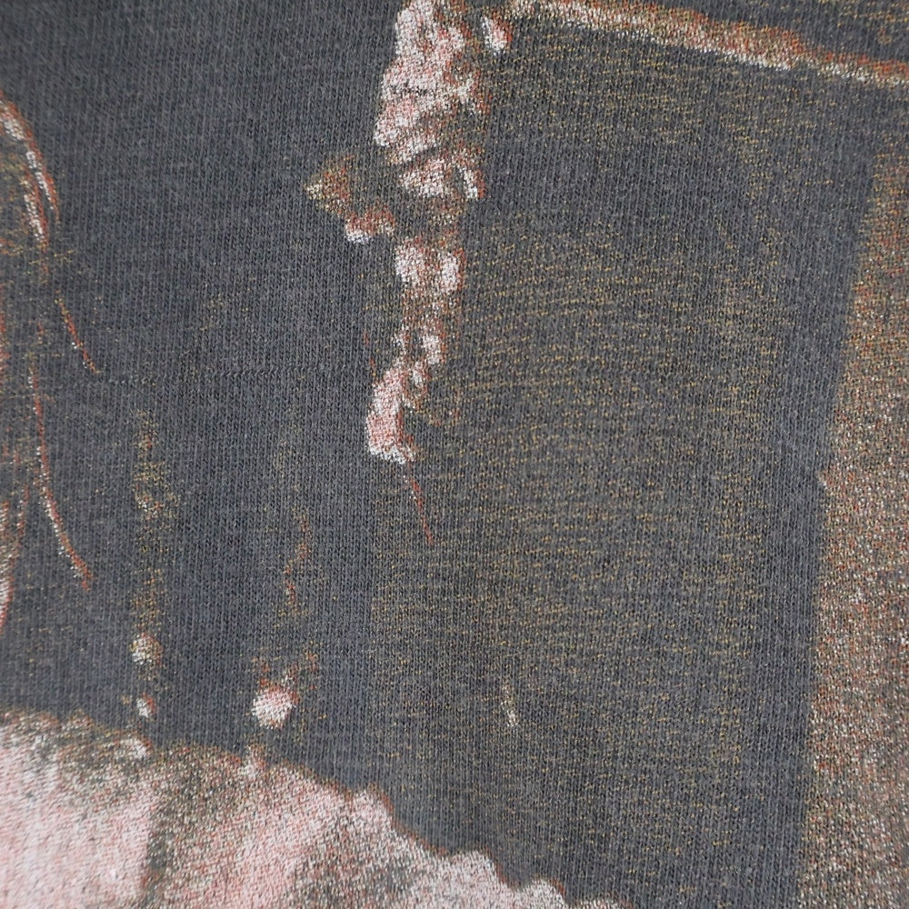 VINTAGE(ヴィンテージ) 90s NIRVANA KURT COBAIN GRUNGE IS DEAD BOOTLEG ニルヴァーナ カートコバーン Tシャツ 半袖カットソー ブラック