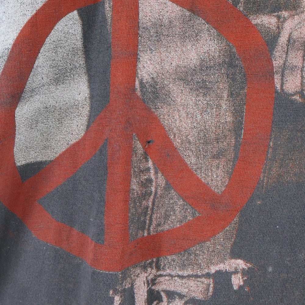 VINTAGE(ヴィンテージ) 90s NIRVANA KURT COBAIN GRUNGE IS DEAD BOOTLEG ニルヴァーナ カートコバーン Tシャツ 半袖カットソー ブラック