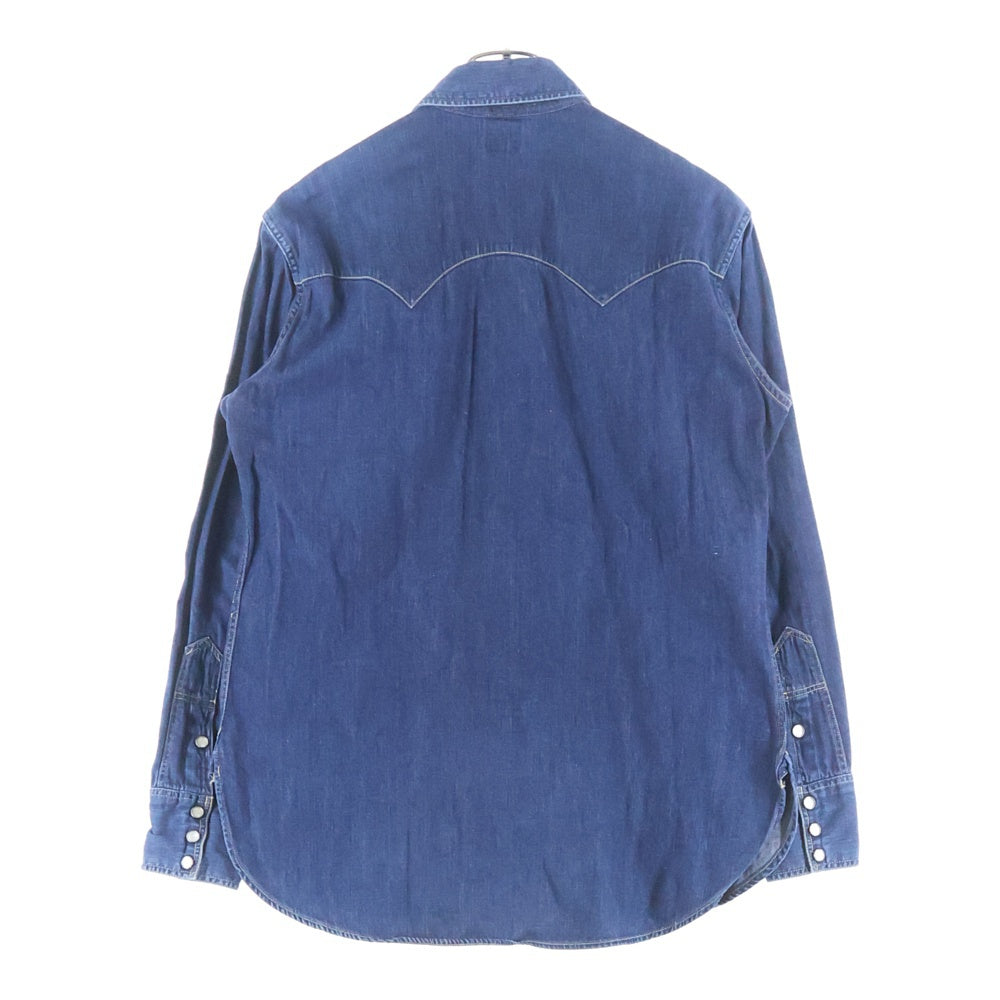 LEE(リー) 復刻 VINTAGE RIDER SHIRT 跳ね馬デニム長袖シャツ ウエスタン