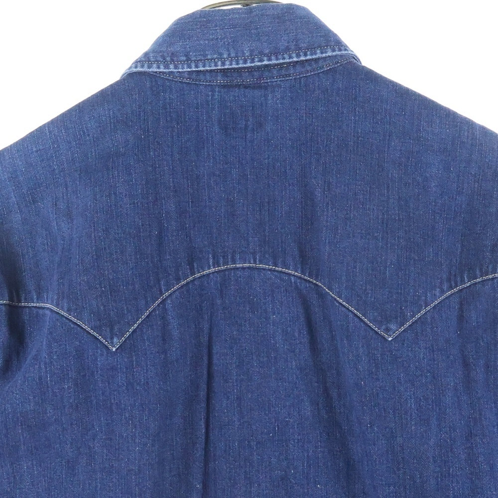 LEE(リー) 復刻 VINTAGE RIDER SHIRT 跳ね馬デニム長袖シャツ ウエスタン