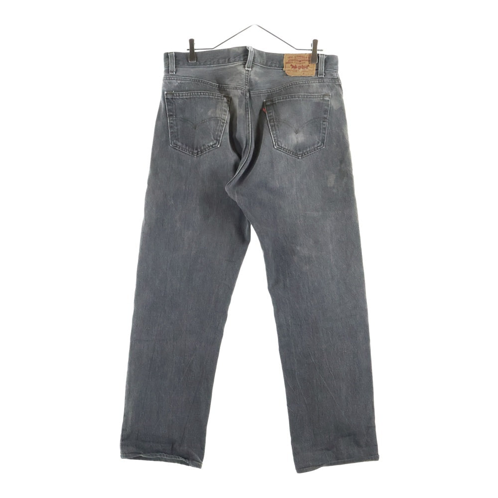 後染め ブラックデニムリーバイス 90s USA製 Levi sリーバイス 501