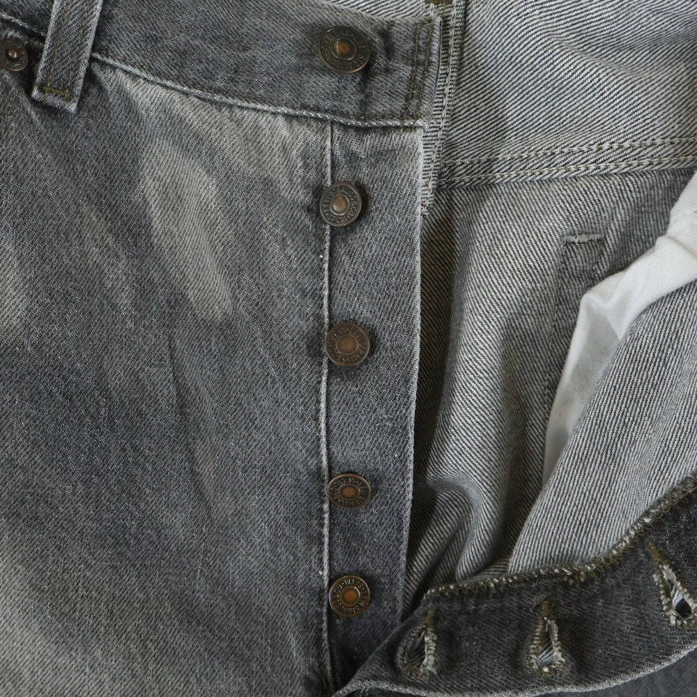 Levi's(リーバイス) 80-90s 後染めブラックデニム ボタン裏653 USA製 ブラック