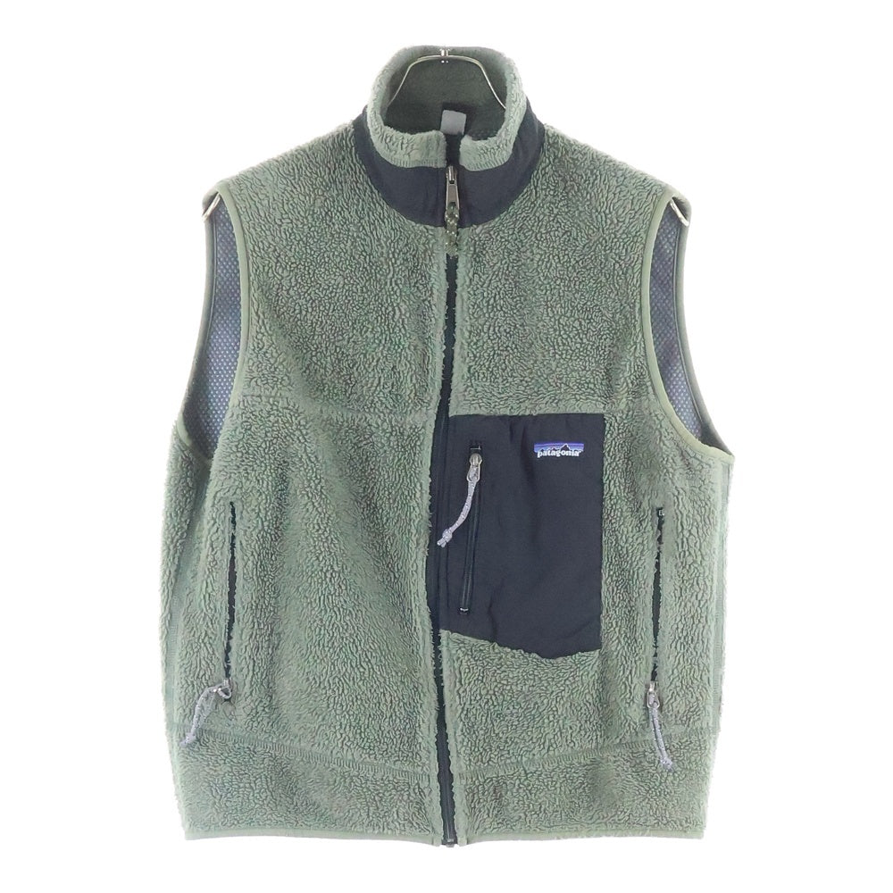 PATAGONIA(パタゴニア) Classic Retro Vest クラシックレトロベスト フリースベスト USA製 グリーン