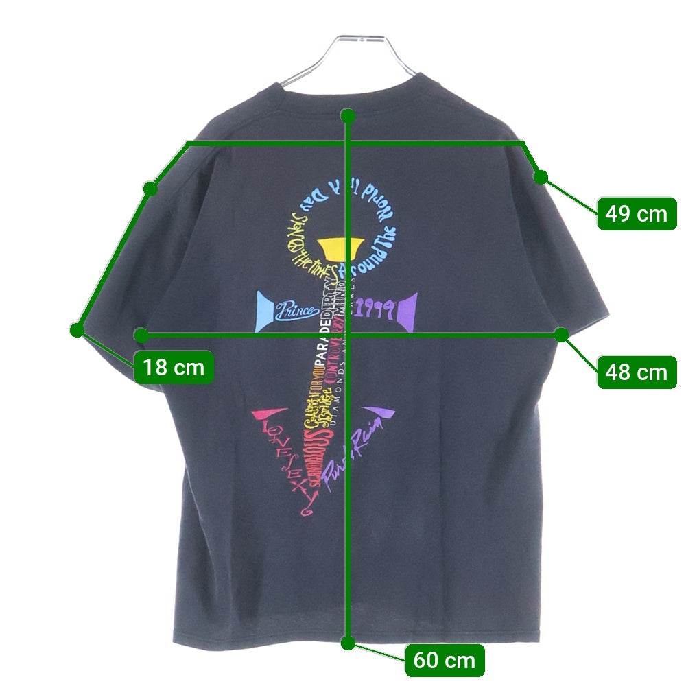VINTAGE(ヴィンテージ) 90s PRINCE プリンス Tシャツ 半袖カットソー ブラック