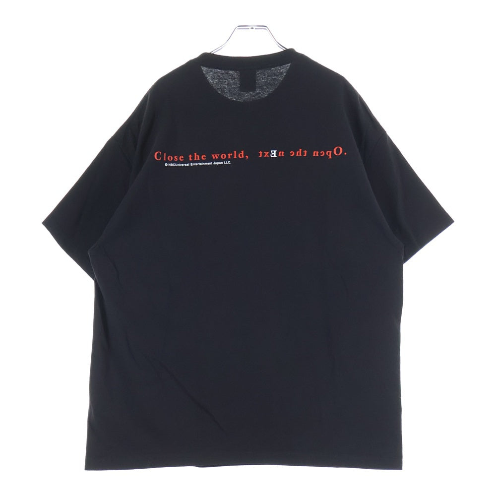 GEEKSRULE(ギークスルール) serial experiments lain レイン 両面プリント 半袖Tシャツ カットソー ブラック