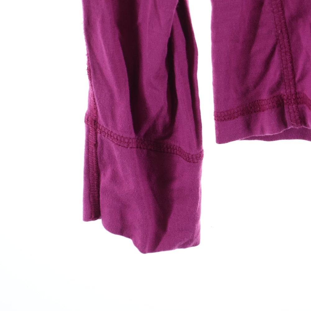 Maison Margiela(メゾンマルジェラ) 06AW ここのえ期 インサイドアウトデザイン Vネックカットソー 長袖Tシャツ ピンク 00959/0062 レディース