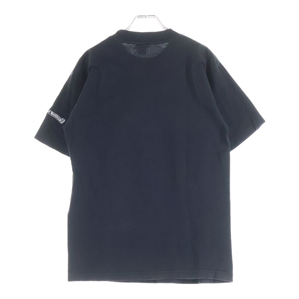CHROME HEARTS(クロムハーツ) OLD オールドモデル ホースシューCH刺繍 ポケット Tシャツ 半袖カットソー ブラック