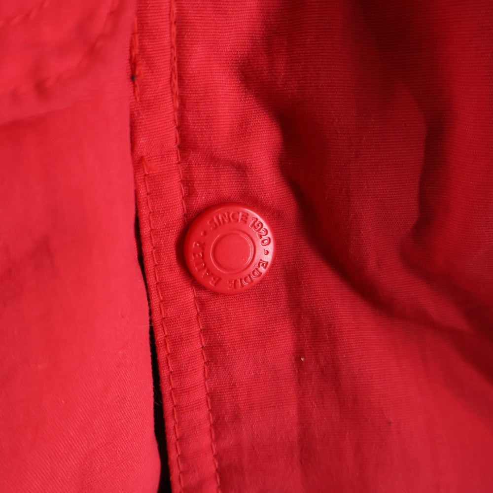 Eddie Bauer(エディバウワー) 80-90s Goose Down Jacket グースダウンジャケット 黒タグ後期 レッド×グレー