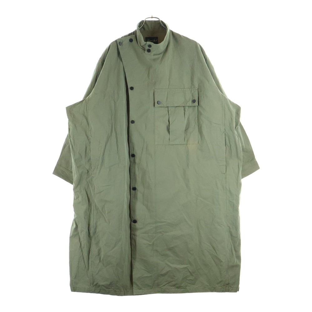 HAVERSACK(ハバーザック) WEATHERCROSS MOTORCYCLE LONG COAT ウェザークロス ロングコート グリーン 472300