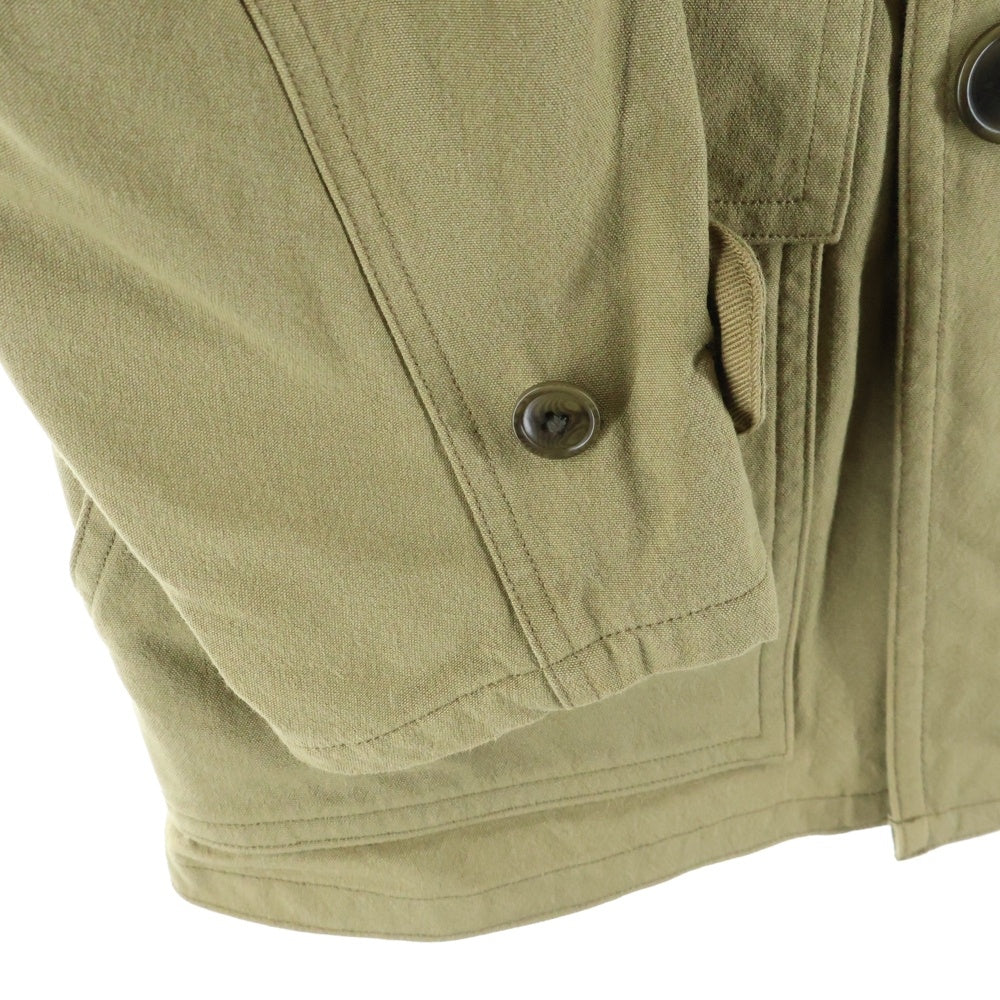 NIGEL CABOURN(ナイジェルケーボン) JEEP COAT ジープコート ウール ナイロン キャメル