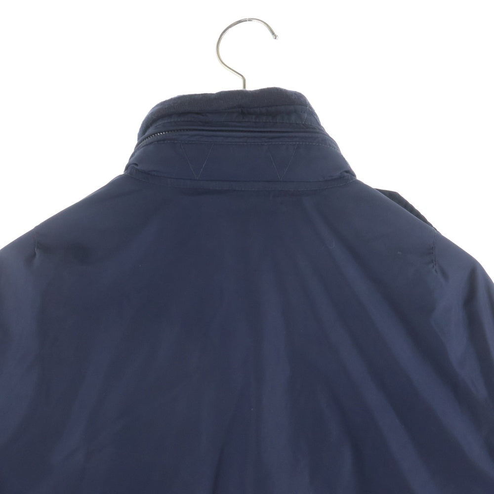 POLO RALPH LAUREN(ポロラルフローレン) 90ー00s Down Jacket ナイロン ジップアップ ダウン ジャケット ネイビー