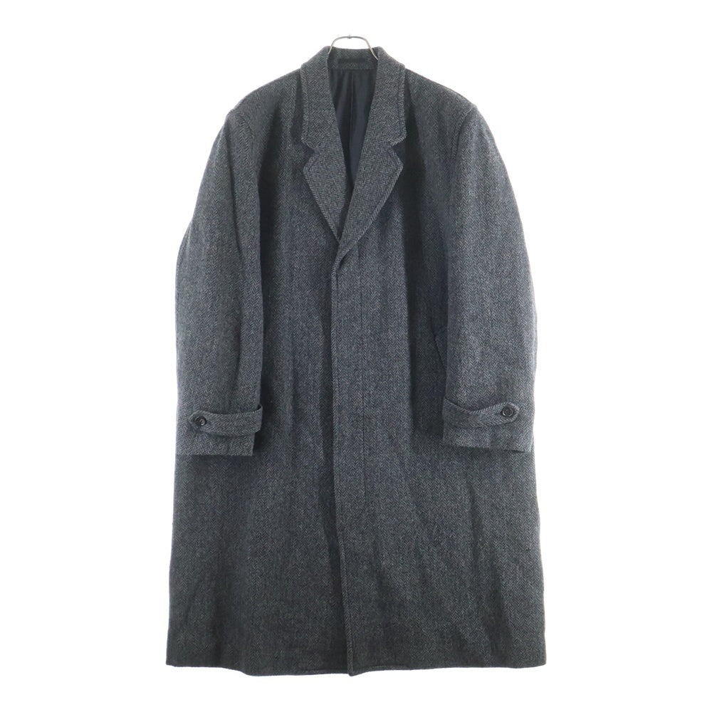 COMME des GARCONS HOMME(コムデギャルソンオム) 80s Archive Chesterfield Coat HC-080150 デカオム ヘリンボーン コート グレー