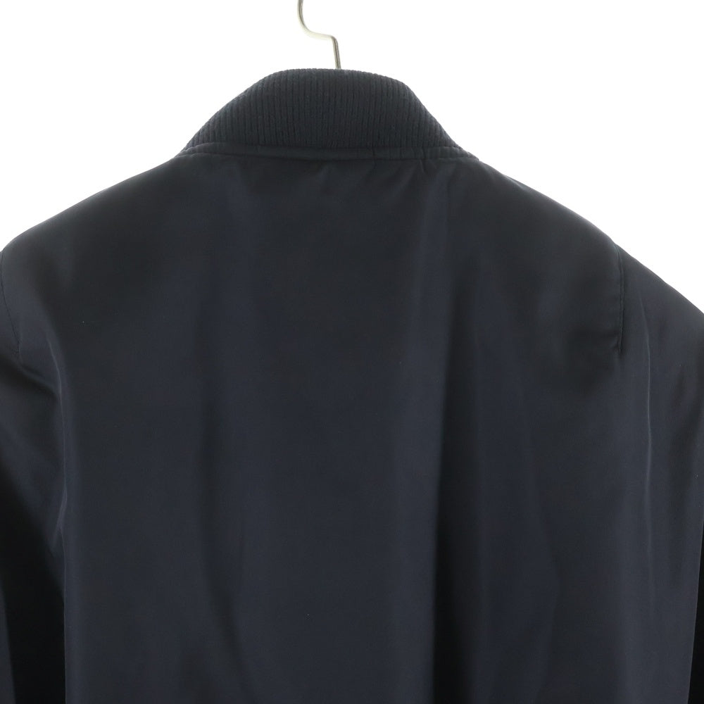 PRADA(プラダ) Re-Nylon トライアングルロゴプレート MA-1 ボンバージャケット ブラック SGB903 1WQ8