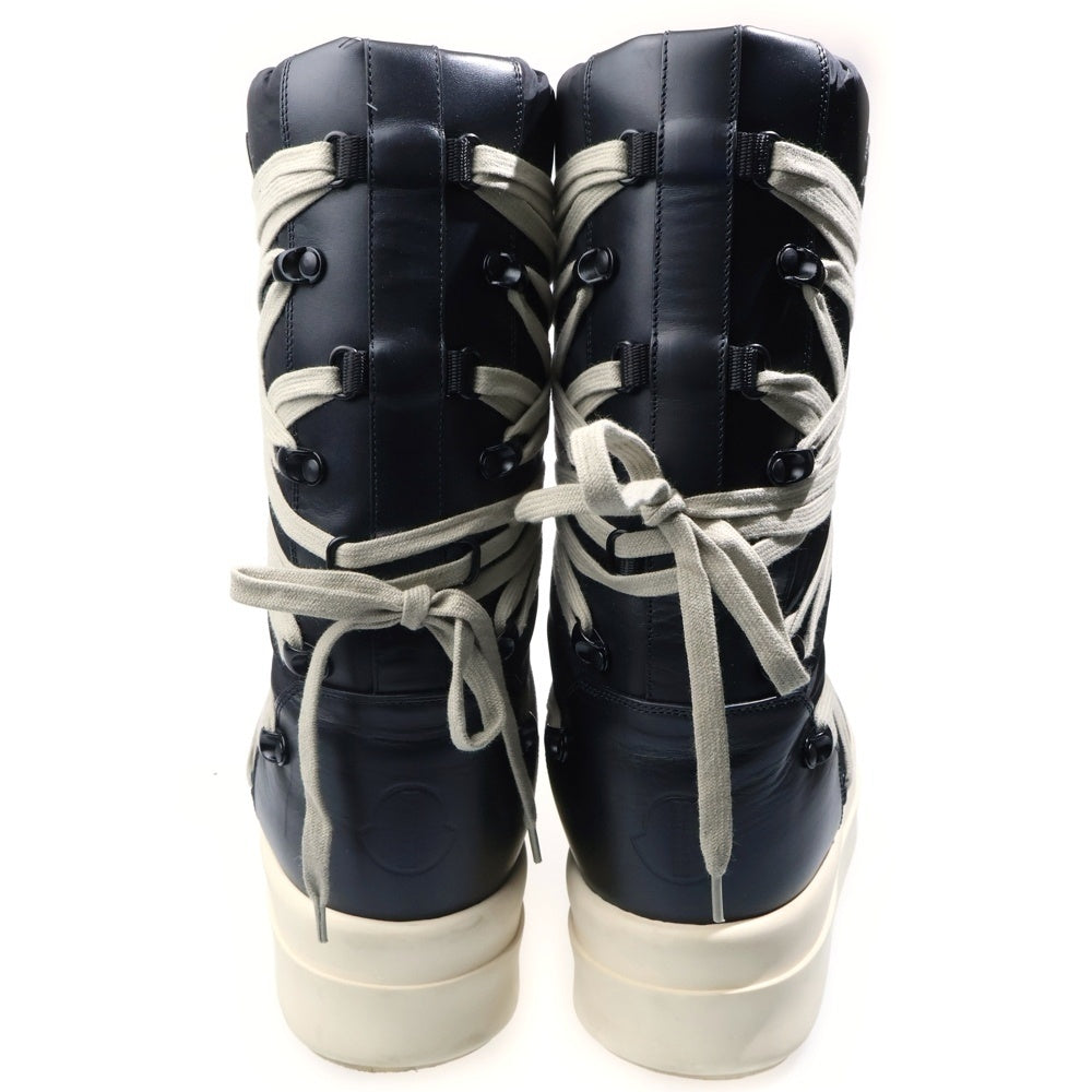 Rick Owens(リックオウエンス) 23AW ×MONCLER Bigrocks モンクレール ビッグロックス メガレースパデッドブーツ ブラック