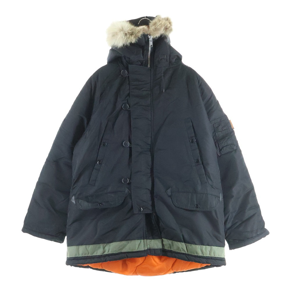 STUSSY(ステューシー) 90s OLD STUSSY OUTDOOR N-3B MILITARY JACKET アウトドア ミリタリー ジャケット ブラック