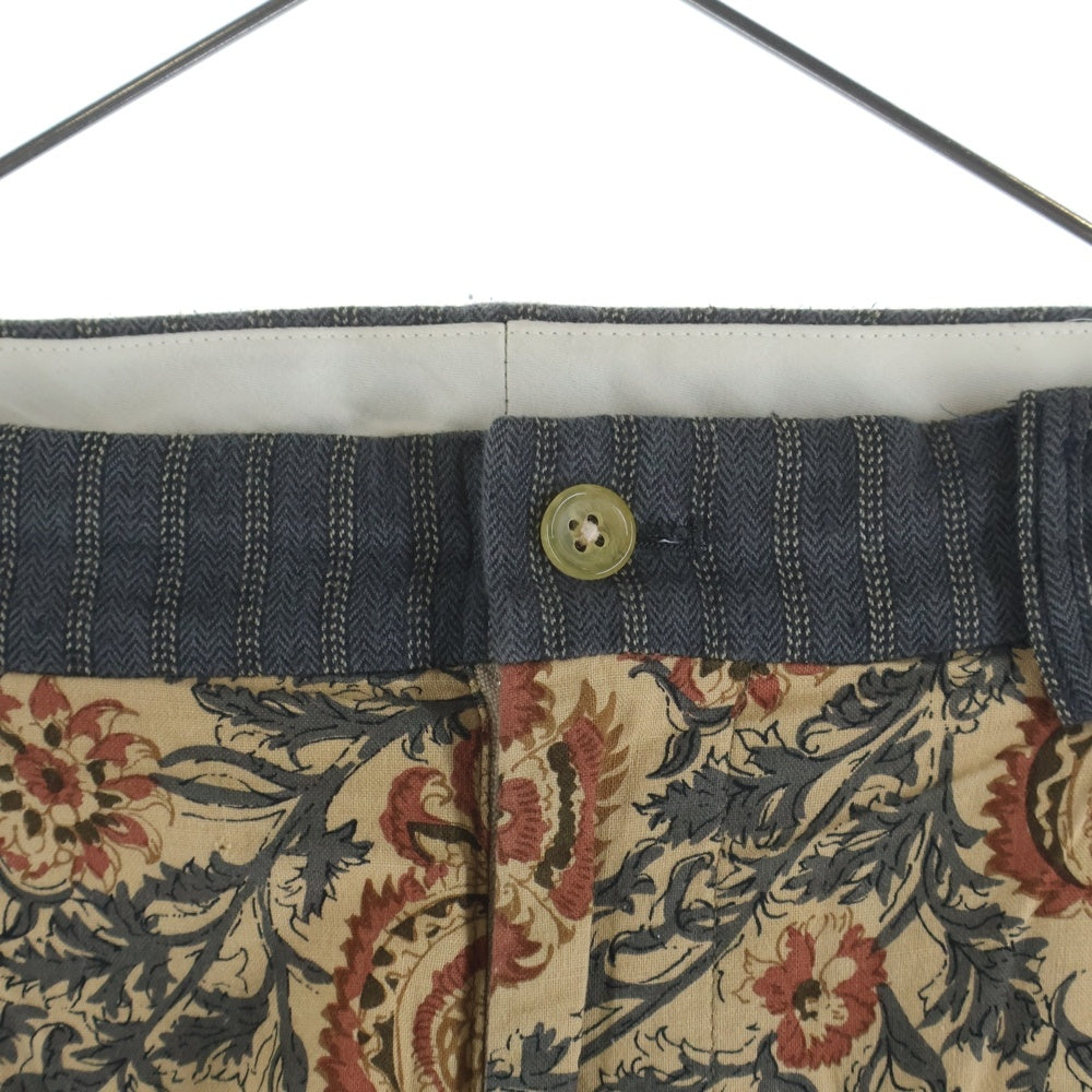 Yohji Yamamoto POUR HOMME(ヨウジヤマモト プールオム) 92AW Archive flowerPrint フラワープリント デザインパンツ マルチカラー HS-P04-850
