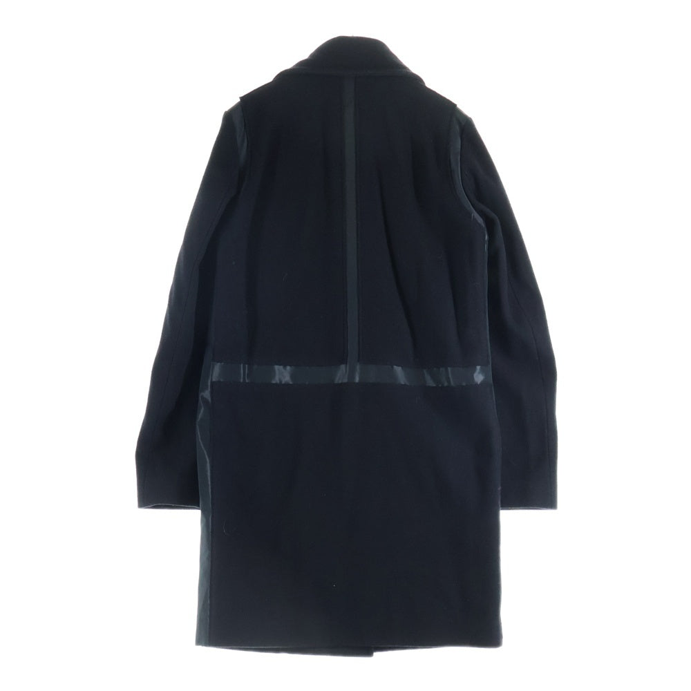 Maison Margiela(メゾンマルジェラ) 16AW 素材切り替えウールピーコート S51AA0105 S45203 レディース
