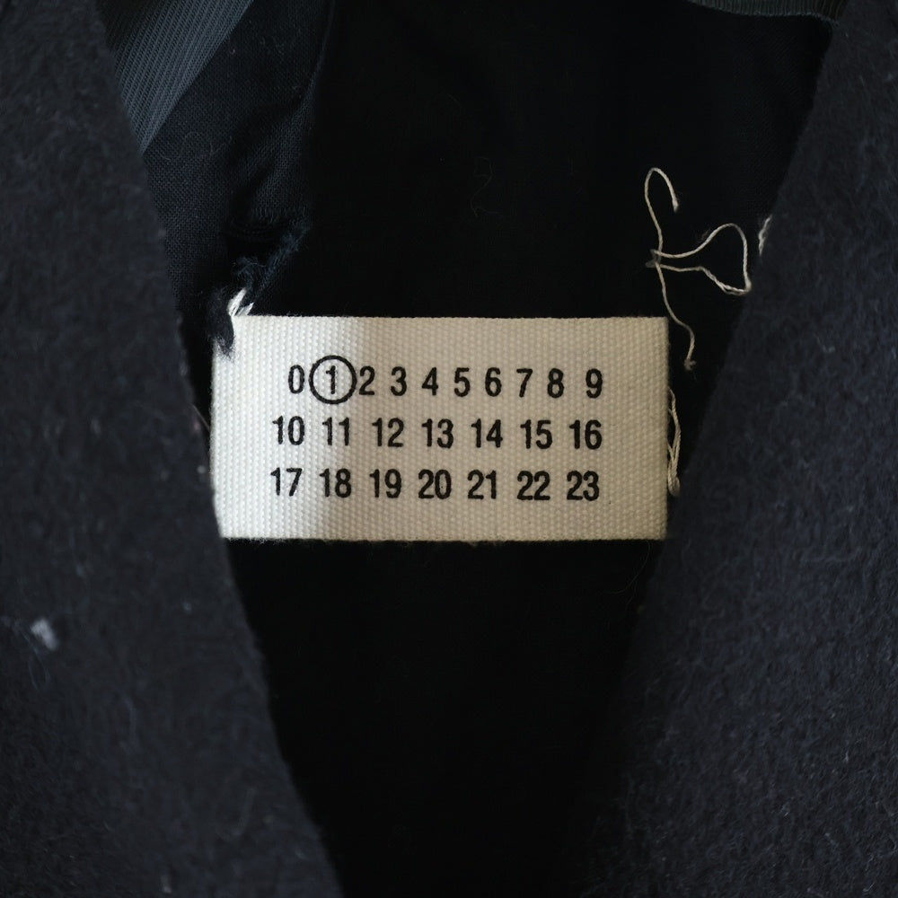 Maison Margiela(メゾンマルジェラ) 16AW 素材切り替えウールピーコート S51AA0105 S45203 レディース