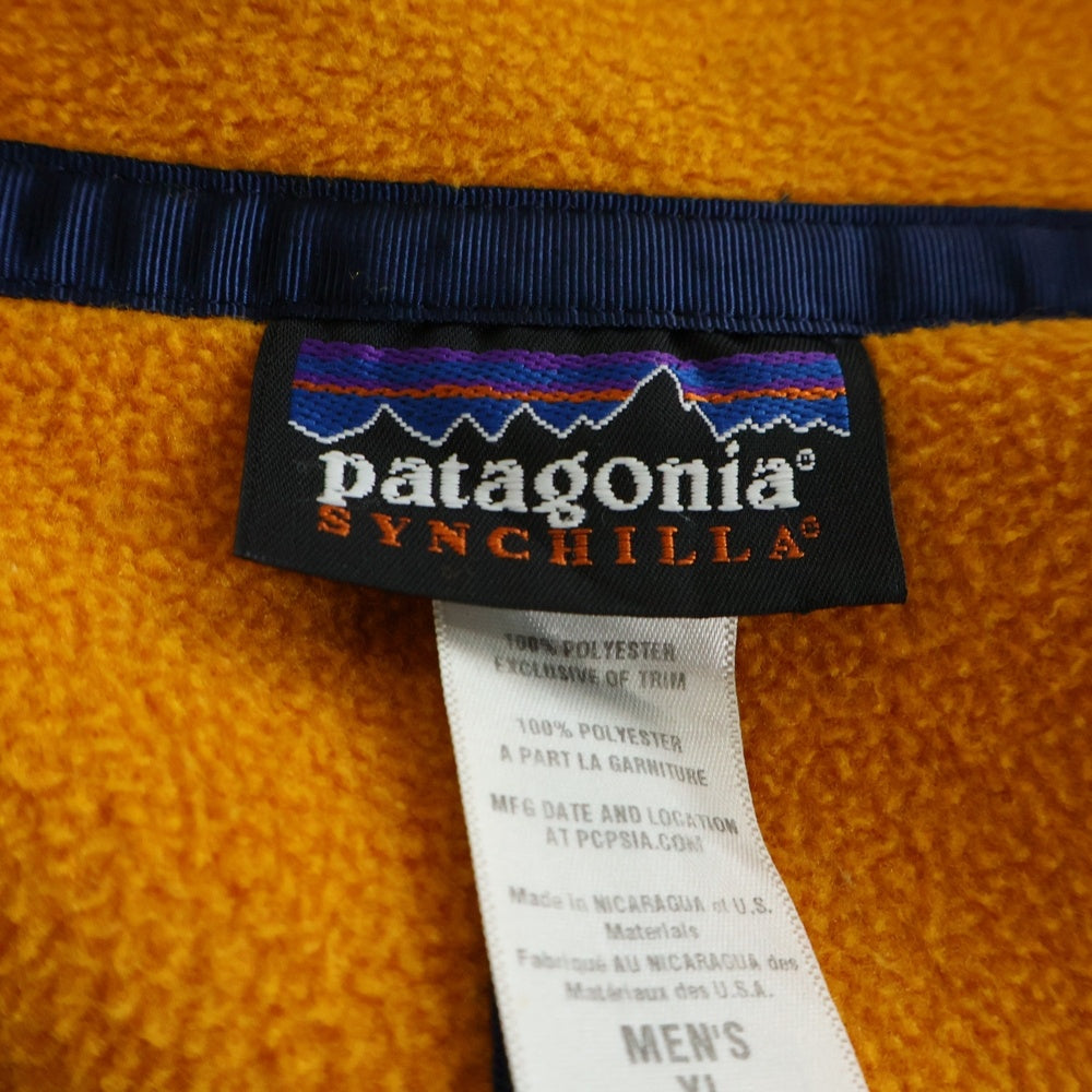 PATAGONIA(パタゴニア) シンチラ スナップT プルオーバーフリース マンゴー 25450FA12