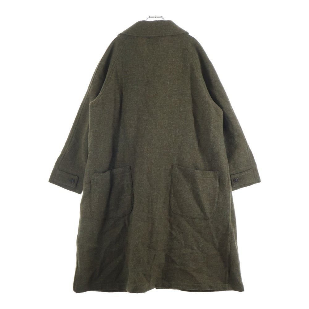 NIGEL CABOURN(ナイジェルケーボン) 21AW ×HARRIS TWEED MADE IN U.K. OW-11 NAM COAT CLASSIC イギリス製 ハリスツイード クラシックウールコート 8043-11-00030