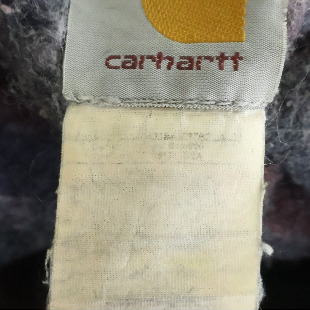 CARHARTT(カーハート) 90-00s ミシガン チョアコート 企業物 カバーオール 裏地ブランケット ネイビー