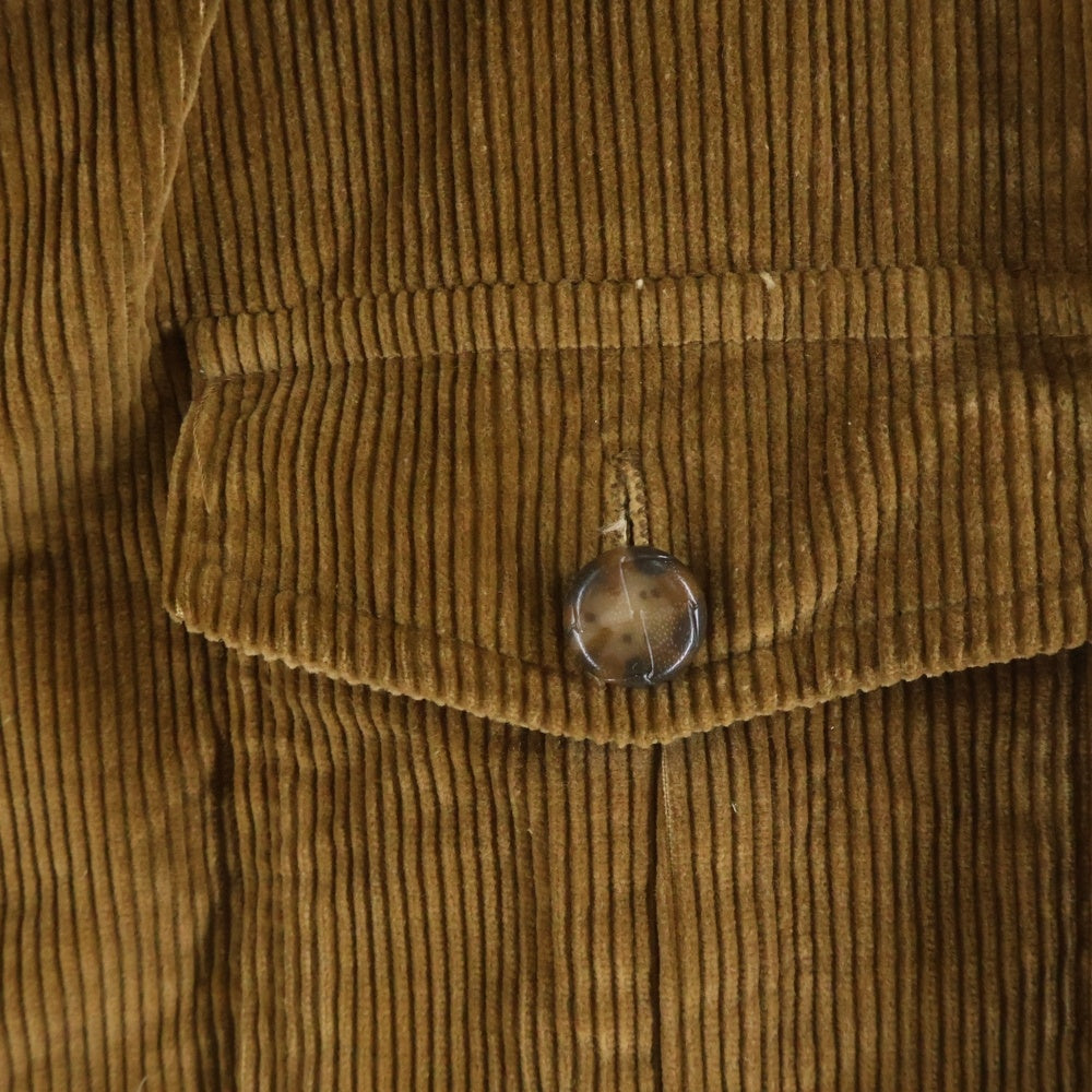 VINTAGE(ヴィンテージ) 70s SEARS シアーズ ランチコート コーデュロイ 裏ボア ブラウン