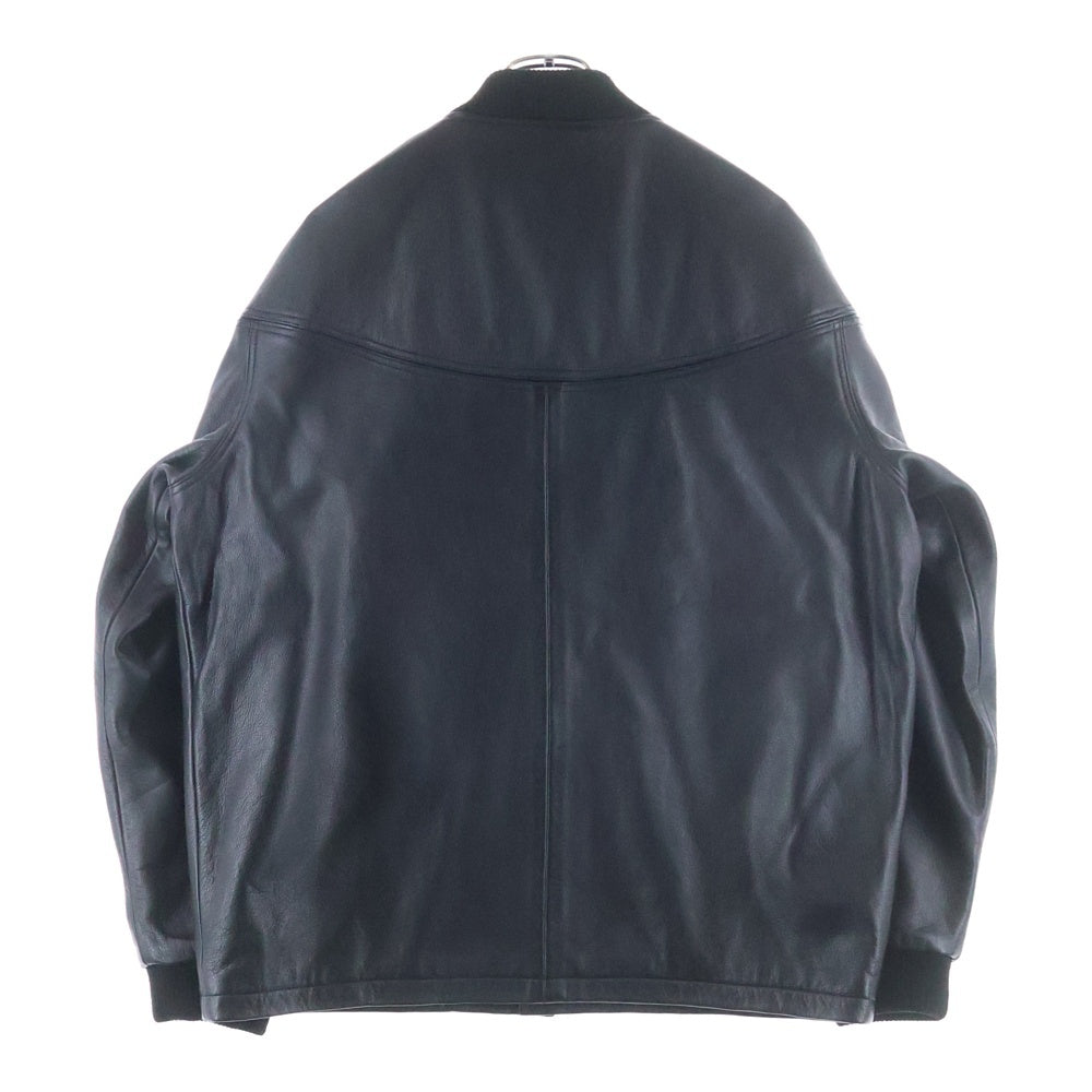 NO BRAND(ノーブランド) SAMS MOTORCYCLE LEATHER DERBY JACKET サムズモーターサイクル レザー ダービー ジャケット ブラック
