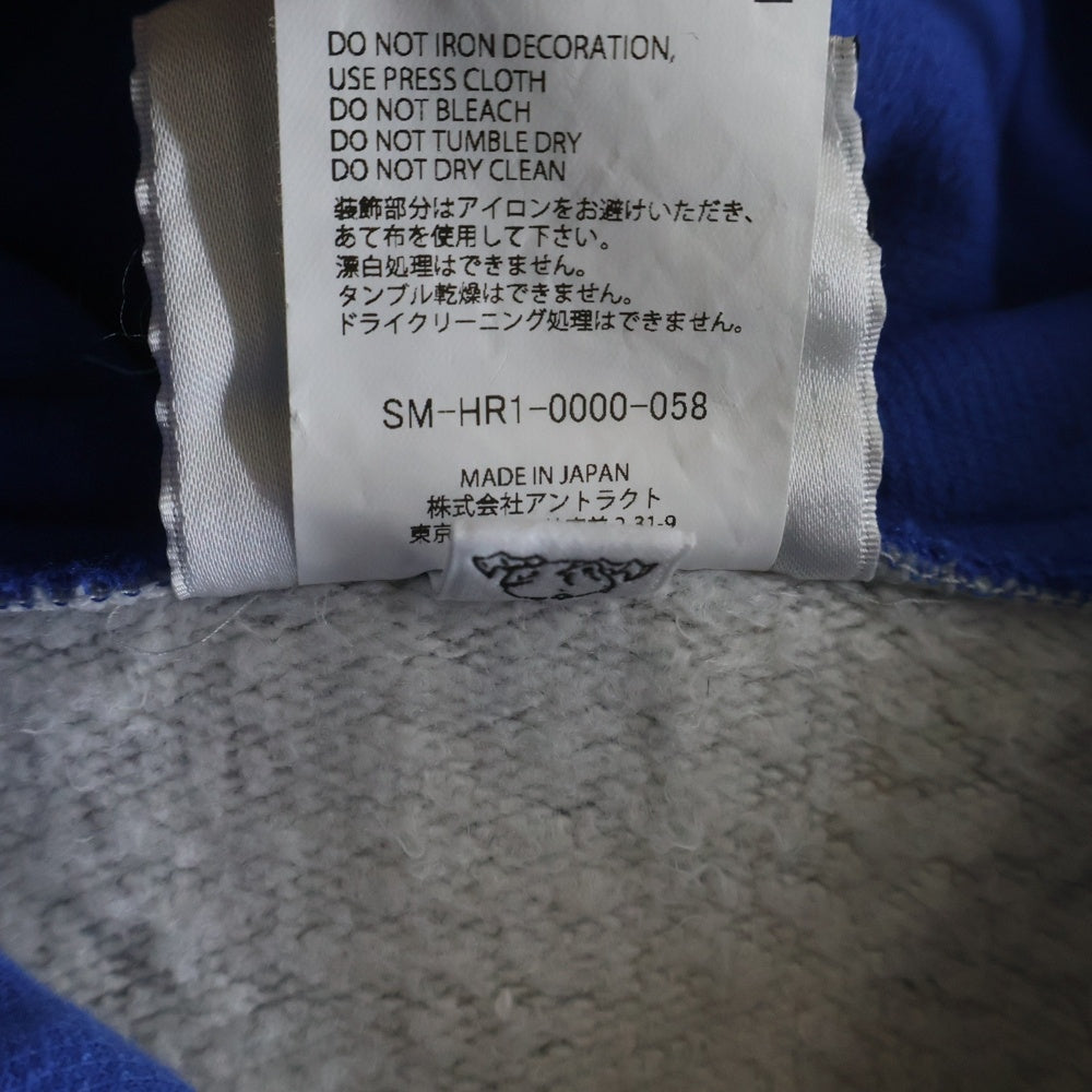 SAINT MICHAEL(セントマイケル) 25AW ZIP HOODIE SIDE LINE SMーHR1ー0000ー058 サイドライン ジップフーディー グレー